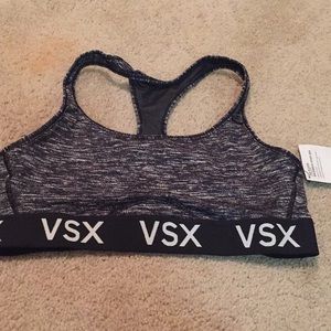 Old style VSX player sports bra